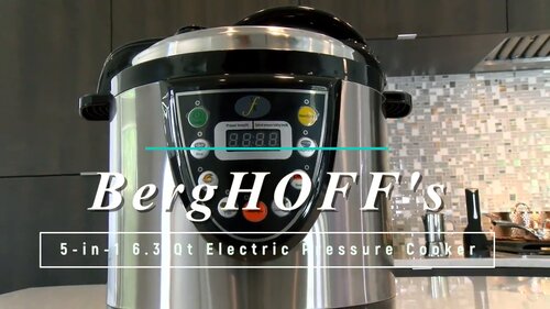 Berghoff electric 2025 pressure cooker